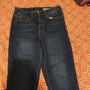 Dark blue skinny jeggings